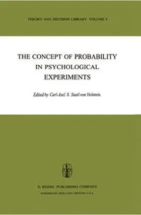 Staël von Holstein |  The Concept of Probability in Psychological Experiments | eBook | Sack Fachmedien
