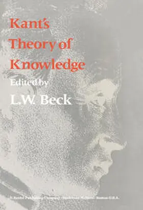 Beck | Kant’s Theory of Knowledge | E-Book | www.sack.de