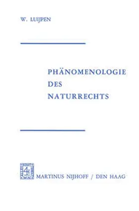 Luijpen | Phänomenologie Des Naturrechts | E-Book | www.sack.de