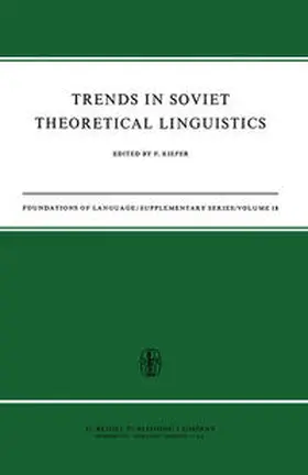Kiefer |  Trends in Soviet Theoretical Linguistics | eBook | Sack Fachmedien