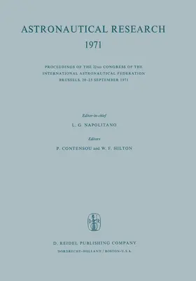Napolitano / Hilton / Contensou |  Astronautical Research 1971 | Buch |  Sack Fachmedien