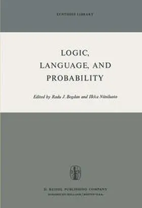 Bogdan / Niiniluoto | Logic, Language, and Probability | E-Book | sack.de