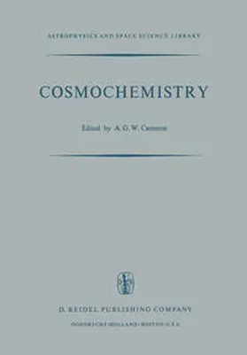 Cameron | Cosmochemistry | E-Book | www.sack.de