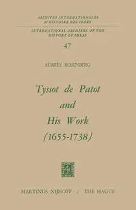 Rosenberg |  Tyssot De Patot and His Work 1655 – 1738 | eBook | Sack Fachmedien