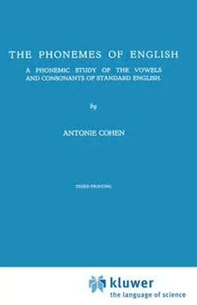 Cohen |  The Phonemes of English | eBook | Sack Fachmedien