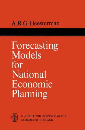 Heesterman |  Forecasting Models for National Economic Planning | Buch |  Sack Fachmedien