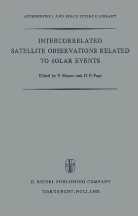 Manno / Page |  Intercorrelated Satellite Observations Related to Solar Events | Buch |  Sack Fachmedien