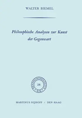 Biemel | Philosophische Analysen zur Kunst der Gegenwart | E-Book | www.sack.de
