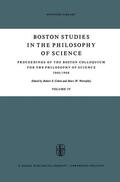 Wartofsky / Cohen |  Proceedings of the Boston Colloquium for the Philosophy of Science 1966/1968 | Buch |  Sack Fachmedien