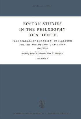 Wartofsky / Cohen | Boston Studies in the Philosophy of Science | Buch | 978-94-010-3383-1 | sack.de