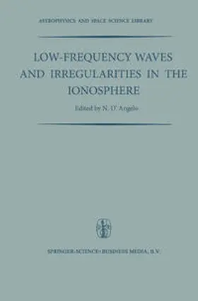 D'Angelo |  Low-Frequency Waves and Irregularities in the Ionosphere | eBook | Sack Fachmedien