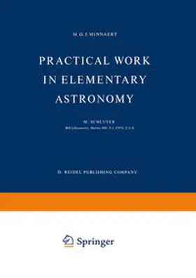 Minnaert | Practical Work in Elementary Astronomy | E-Book | www.sack.de