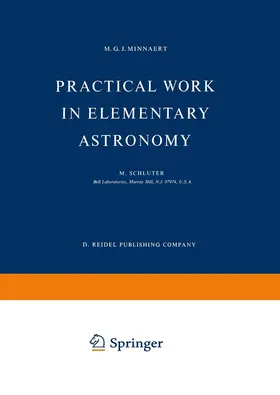 Minnaert |  Practical Work in Elementary Astronomy | Buch |  Sack Fachmedien