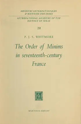 Whitmore | The Order of Minims in Seventeenth-Century France | E-Book | www.sack.de