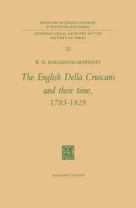 Hargreaves-Mawdsley |  The English Della Cruscans and Their Time, 1783–1828 | eBook | Sack Fachmedien