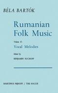 Bartok / Suchoff |  Rumanian Folk Music | Buch |  Sack Fachmedien