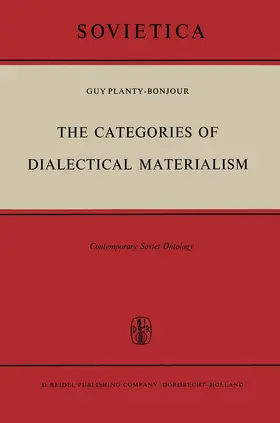 Planty-Bonjour |  The Categories of Dialectical Materialism | Buch |  Sack Fachmedien