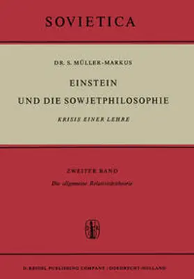 Müller-Markus | Einstein und die Sowjetphilosophie | E-Book | www.sack.de