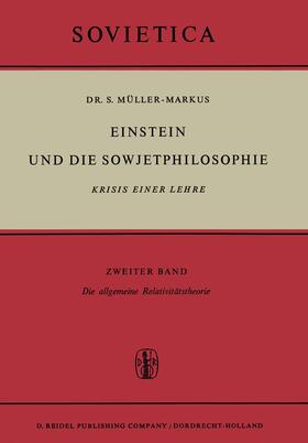 Müller-Markus | Einstein und die Sowjetphilosophie | Buch | 978-94-010-3546-0 | sack.de