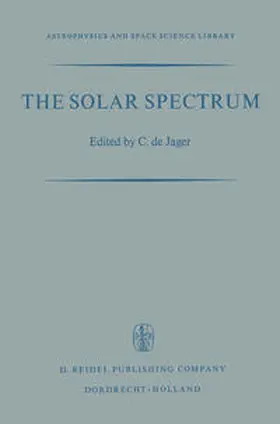 de Jager |  The Solar Spectrum | eBook | Sack Fachmedien