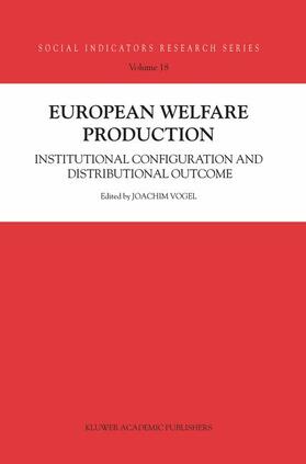 Vogel / Theorell / Christoph | European Welfare Production | Buch | 978-94-010-3757-0 | sack.de