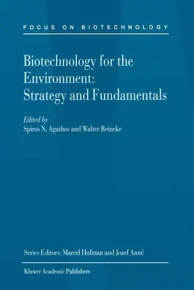 Reineke / Agathos |  Biotechnology for the Environment: Strategy and Fundamentals | Buch |  Sack Fachmedien