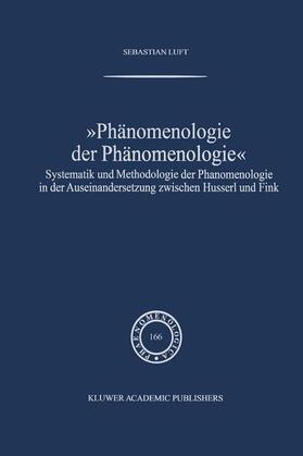 Luft |  Phänomenologie der Phänomenologie | Buch |  Sack Fachmedien