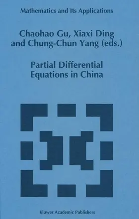 Gu / Ding / Yang |  Partial Differential Equations in China | Buch |  Sack Fachmedien