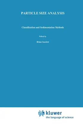 Bernhardt |  Particle Size Analysis | Buch |  Sack Fachmedien