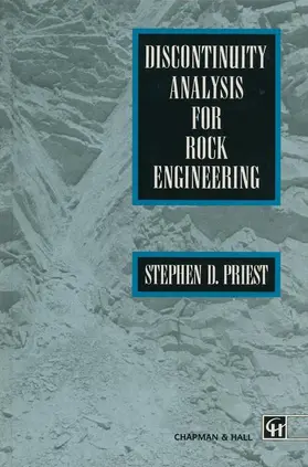 Priest |  Discontinuity Analysis for Rock Engineering | Buch |  Sack Fachmedien