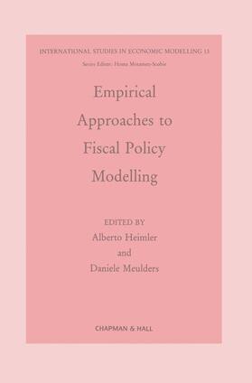 Meulders / Heimler | Empirical Approaches to Fiscal Policy Modelling | Buch | 978-94-010-4671-8 | sack.de