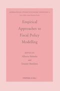 Meulders / Heimler |  Empirical Approaches to Fiscal Policy Modelling | Buch |  Sack Fachmedien