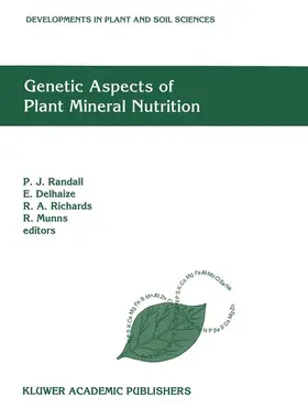 Randall / Delhaize / Richards |  Genetic Aspects of Plant Mineral Nutrition | Buch |  Sack Fachmedien