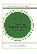 Asher |  Reference to Abstract Objects in Discourse | Buch |  Sack Fachmedien