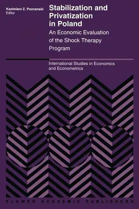 Poznanski |  Stabilization and Privatization in Poland | Buch |  Sack Fachmedien