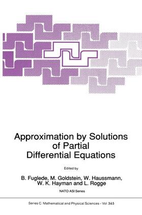 Fuglede / Goldstein / Rogge | Approximation by Solutions of Partial Differential Equations | Buch | 978-94-010-5074-6 | sack.de