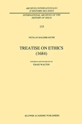 Malebranche |  Treatise on Ethics (1684) | Buch |  Sack Fachmedien