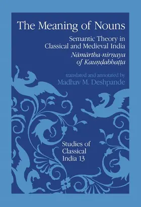 Deshpande |  The Meaning of Nouns | Buch |  Sack Fachmedien