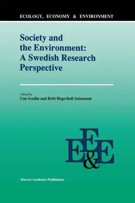 Svedin / Aniansson |  Society And The Environment: A Swedish Research Perspective | Buch |  Sack Fachmedien