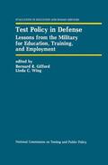 Wing / Gifford |  Test Policy in Defense | Buch |  Sack Fachmedien