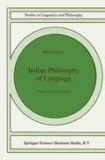 Siderits |  Indian Philosophy of Language | Buch |  Sack Fachmedien