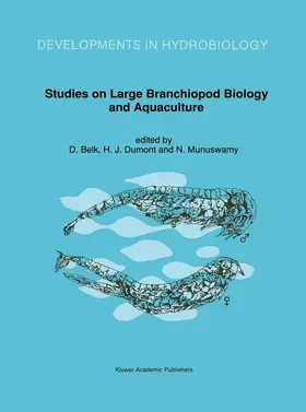 Belk / Munuswamy / Dumont |  Studies on Large Branchiopod Biology and Aquaculture | Buch |  Sack Fachmedien