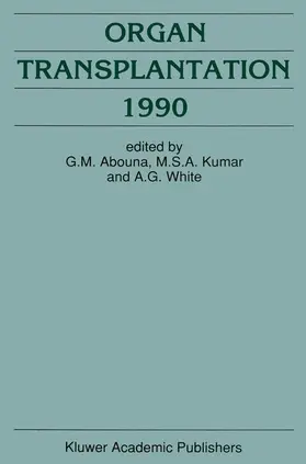 Abouna / Kumar / White |  Organ Transplantation 1990 | Buch |  Sack Fachmedien