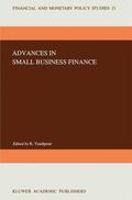 Yazdipour |  Advances in Small Business Finance | Buch |  Sack Fachmedien