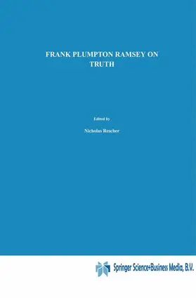 Ramsey / Rescher / Majer |  On Truth | Buch |  Sack Fachmedien