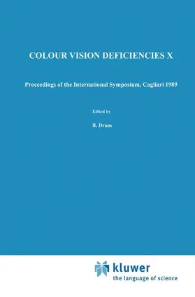 Drum / Serra / Moreland |  Colour Vision Deficiencies X | Buch |  Sack Fachmedien