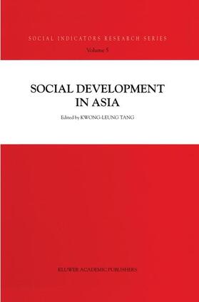 Social Development in Asia | Buch | 978-94-010-5778-3 | sack.de
