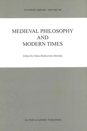 Holmström-Hintikka |  Medieval Philosophy and Modern Times | Buch |  Sack Fachmedien