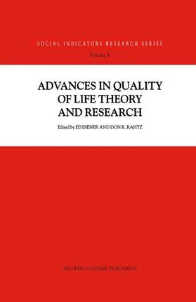 Rahtz / Diener | Advances in Quality of Life Theory and Research | Buch | 978-94-010-5859-9 | sack.de