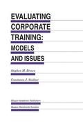 Seidner / Brown |  Evaluating Corporate Training: Models and Issues | Buch |  Sack Fachmedien